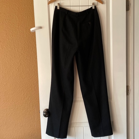 Lauren Ralph Lauren Wool Slacks Trouser Pants Black - Picture 4 of 8